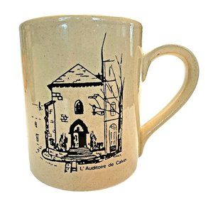 Vintage 1980's McLaggan Smith Mug RARE FIND Church Of Scotland Geneva L' Auditoi